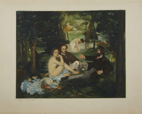 Sold Price Edouard Manet D Apr S Le D Jeuner Sur L