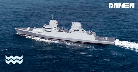 Damen Selects Rheinmetall To Supply Mlg27 40 For F126 Frigates Damen