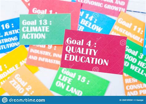 The Goal 3 Quality Education The Sdgs 17 Development Goals
