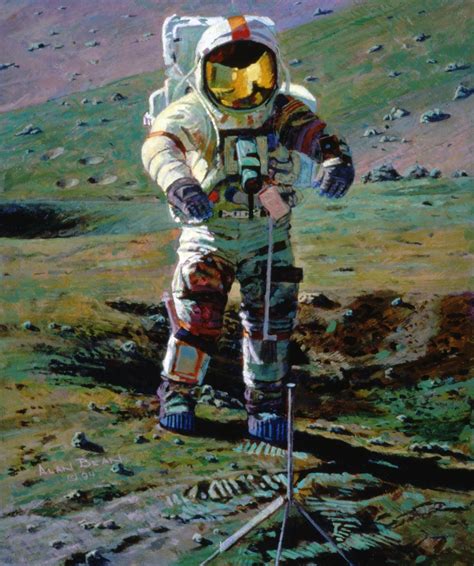 Apollo An Explorer Artists Vision Astronaut Art Space Art Apollo