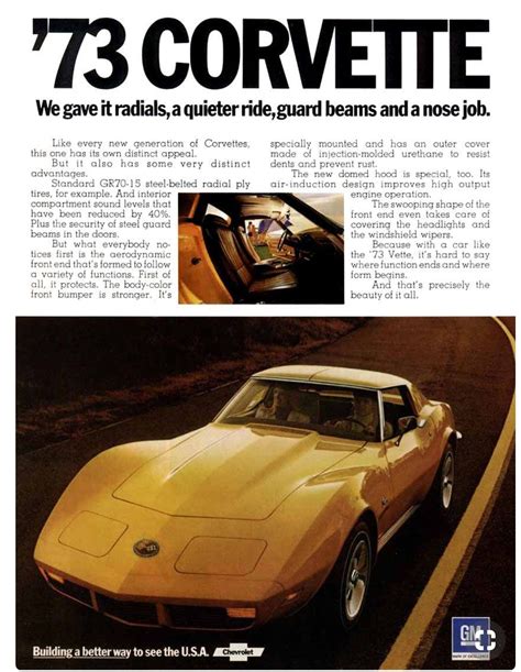 Pin By Tim On Vintage Car Ads Car Ads Corvette Chevrolet Corvette