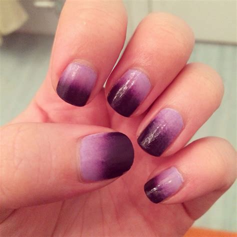 Light Purple Gradient Nail Art Gradient Nails Nail Art Designs Nails