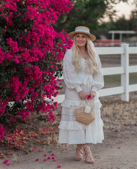 The Romantic White Summer Dress You Need This Season Lizzie In Lace