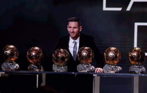 Leo Messi Gana Su Sexto Balón De Oro