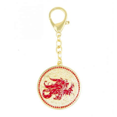 Feng Shui 9 Tailed Red Fox Amulet For Wealth Power