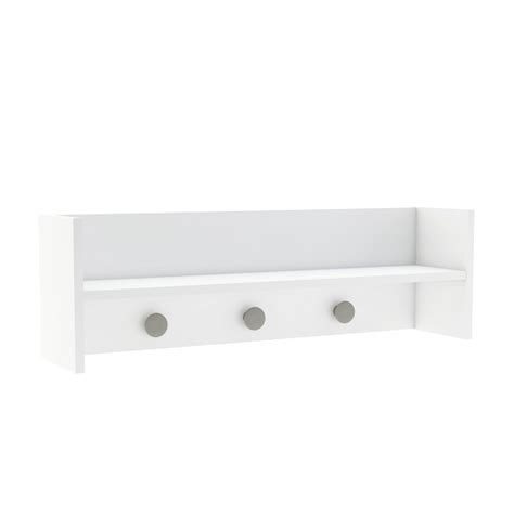 Andreas Wall Mounted Shelving Unit In Sand Oak And 9 Compart