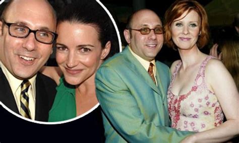 sex and the city stars kristin davis and cynthia nixon pay tribute to willie garson daily mail
