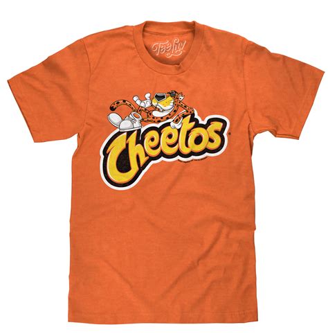 Cheetos Chester Cheetah T Shirt Orange Tee Luv