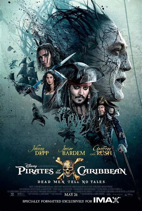 Nuevo Cartel De Piratas Del Caribe 5 Con Javier Bardem Cine Farandulero