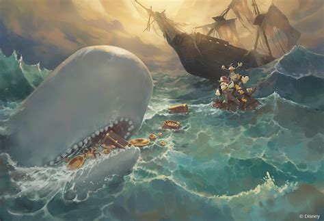 Disney Publishing Moby Dick — Art Outsourcing Studio Goodname