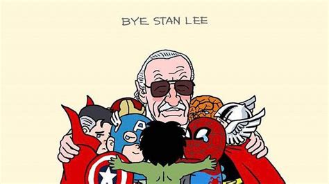 Artists Pay Tribute To Marvel Legend Stan Lee Creative Bloq