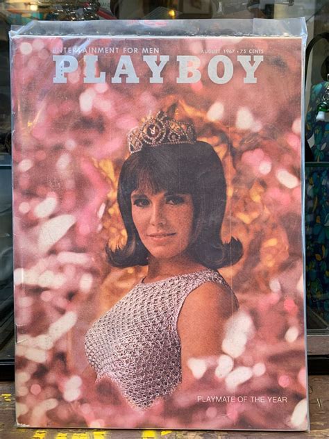 Playboy Magazine August Playmate Of The Year Boardwalk Vintage