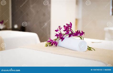 Beautiful Wellness Massage Saloon Stock Image Image Of Clean Luxury 104740155