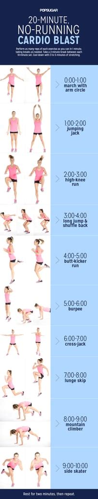 Cardio Workouts You Can Do At Home Popsugar Fitness Photo 5