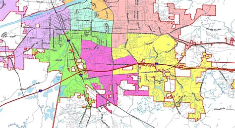 Tuscaloosa City Council Oks Reapportioned Council Districts