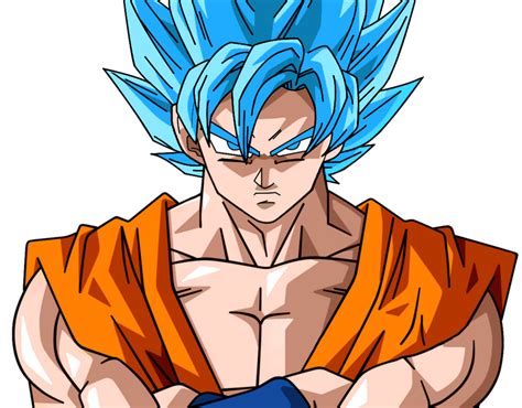 Goku Super Saiyan Blue Render By Paul Sama2859 On Deviantart
