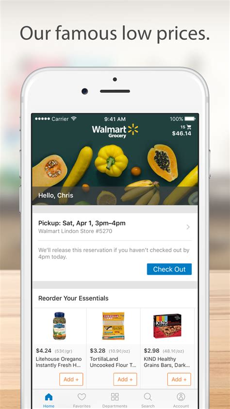 The icons for types are nice. Walmart Grocery #ios#apps#app#Lifestyle