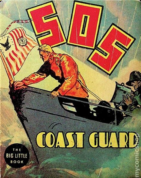 Sos Coast Guard 1936 Whitman Blb Comic Books