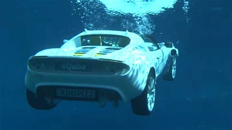 The Squba The Worlds First Underwater Car
