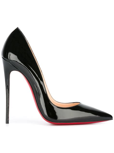 Christian Louboutin Stiletto Heel Pointed Toe Classic Pump In Black Lyst