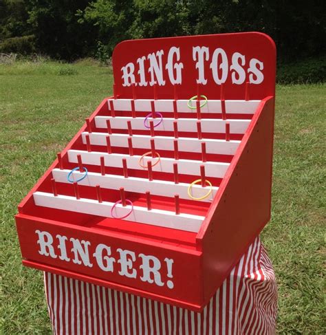 Signature Manly Goose Ring Toss Carnival Game For Sale Invention