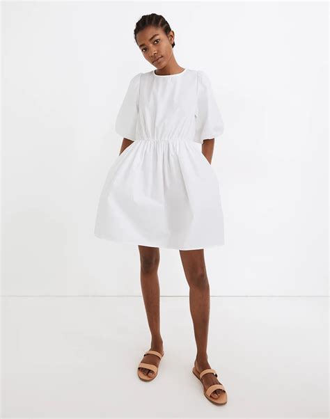 Buy Zara Pleated White Dress In Stock