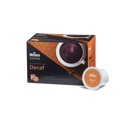Wawa Coffee Single Serve Cups For Keurig K Cup Brewers Decaf 12 Count