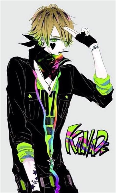 Colorful5 In Punk Rock Outfits Anime Amino