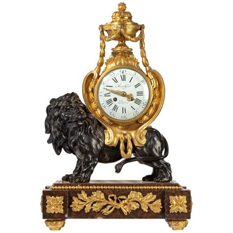 Napoleon Iii Period Gilt Bronze Mantel Clock By Brulfer Of Paris At 1stdibs
