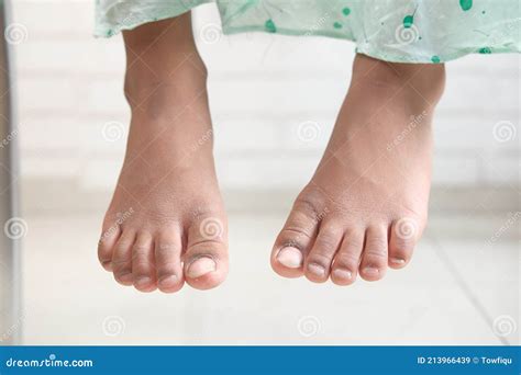 5 Year Old Child Girl Feet Close Up Stock Image Image Of Foot Moving