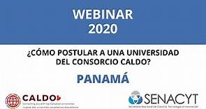 ¿Cómo postular a una universidad del consorcio CALDO-Canadá? Panamá - SENACYT