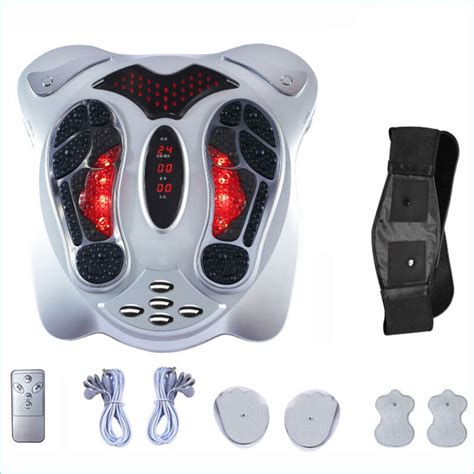 Electric Foot Massager Far Infrared Heat Anio Electromagnetic Points Reflexology Feet Massage