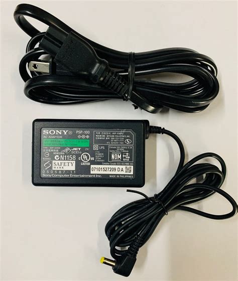 New Official Genuine Oem Ac Adapter For Sony Psp 1000 2000 And 3000 Wall