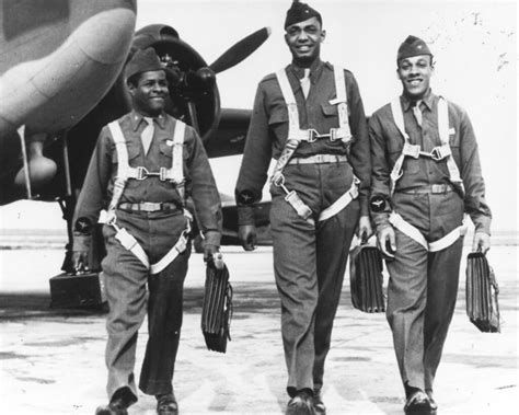 World War Ii Tuskegee Airmen Return From Training Flickr