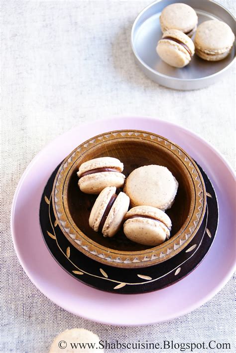 Shab S Cuisine Guest Post Hazelnut Macarons With Mocha Ganache