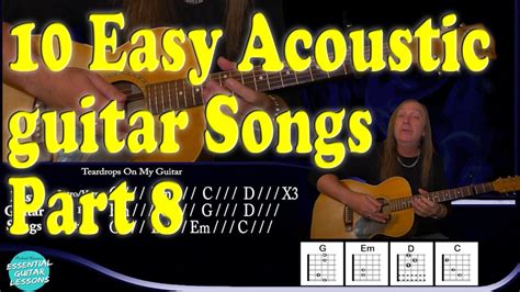 Top 10 Easy Acoustic Guitar Songs Youtube