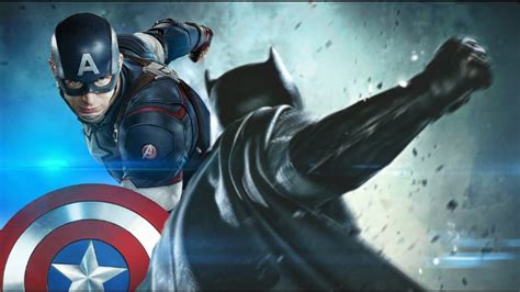 Batman Vs Captain America Epic Fan Trailer Youtube