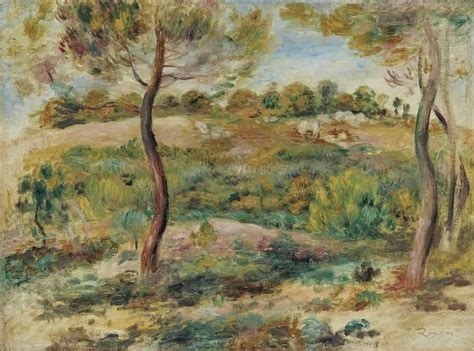 Pierre Auguste Renoir 1841 1919 Paysage Christies