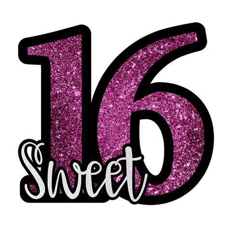 Collection Of Sweet 16 Png Hd Pluspng