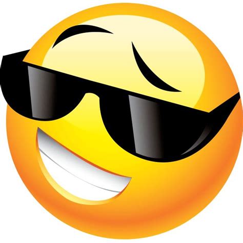 Cool Shades Funny Emoticons Funny Emoji Funny Emoji Faces
