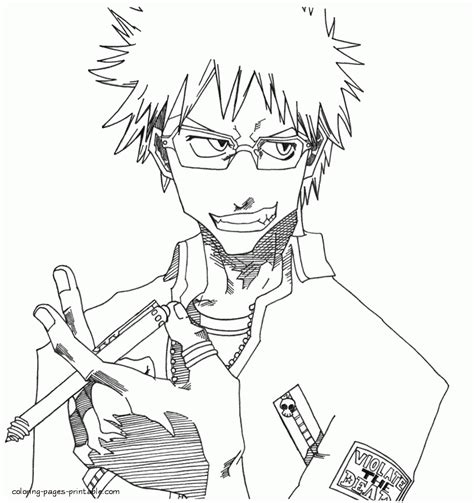 Bleach Manga Coloring Pages Coloring Pages Printablecom