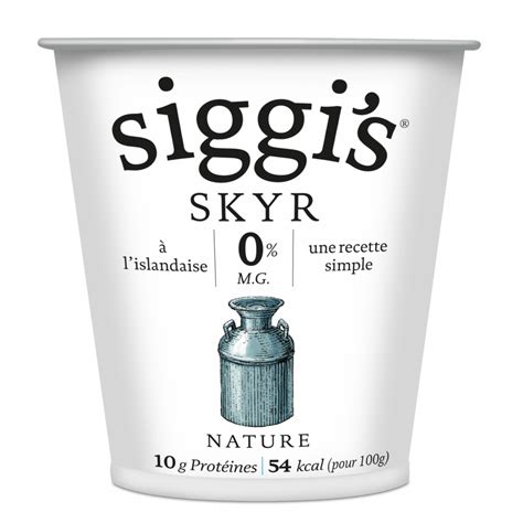 Siggis Icelandic Style Yogurt Skyr Nature