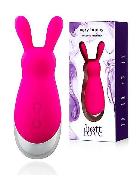 Very Bunny 10 Function Rechargeable Vibrator 4 Inch Hott Love Spencers