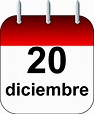 Que se celebra el 20 de diciembre - Calendario