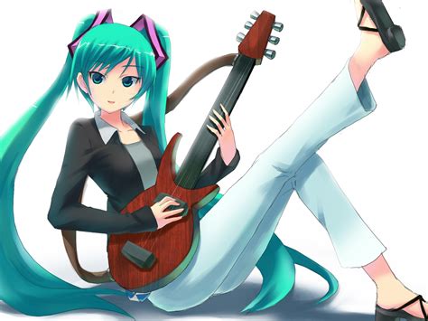 2560x1600 Hatsune Miku Girl Cute Posture Look Wallpaper