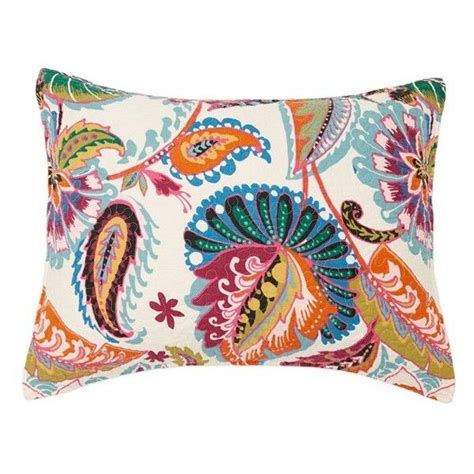 Levtex Cordelia Paisley Standard Sham 105 Aed Liked On Polyvore