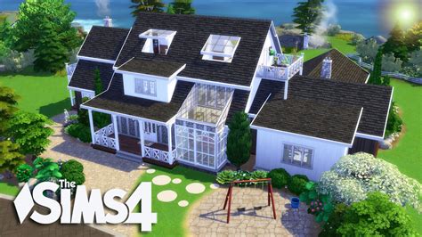 The Sims 4 Charming Brindleton Bay House House Build Youtube