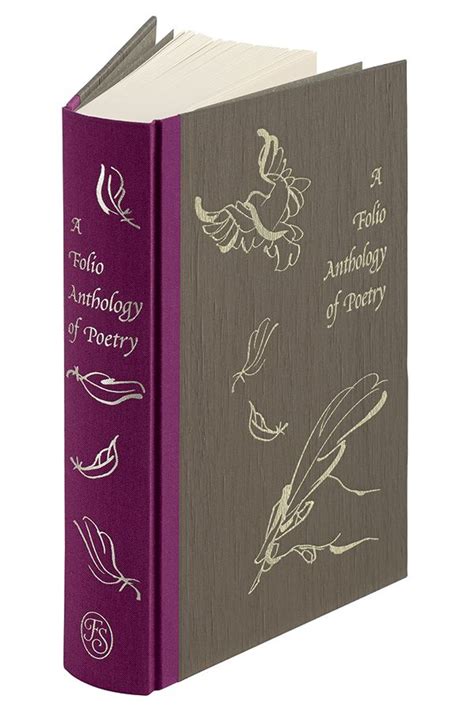 A Folio Anthology Of Poetry Poetry Design Poetry Book Aesthetic