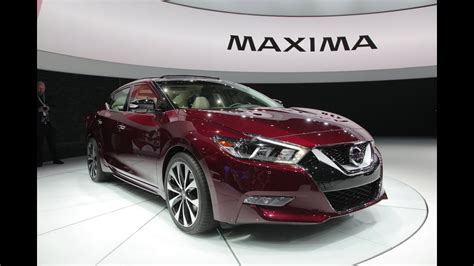 2016 Nissan Maxima 2015 New York Auto Show Youtube