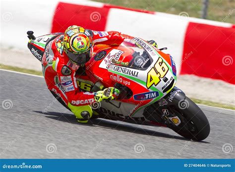 Moto Gp Racing Valentino Rossi Editorial Photo Image 27404646